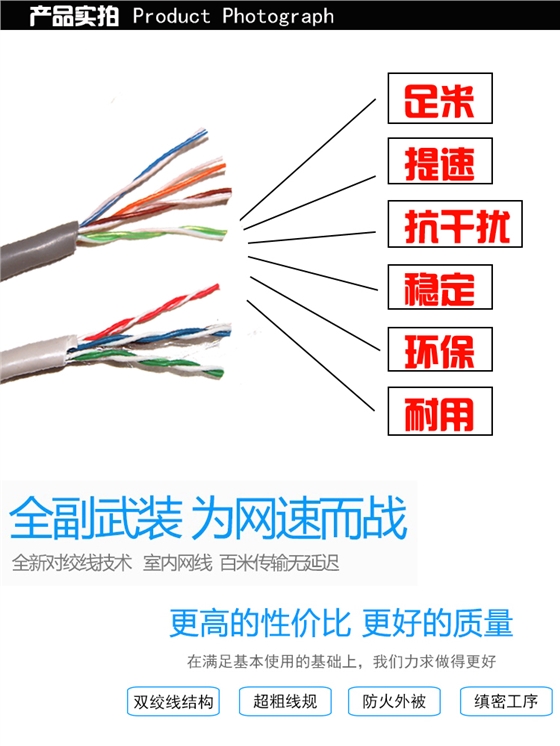 超六类网线