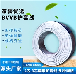 2x1绝缘导线 bvvb电线 护套电线